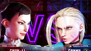 Chun-Li vs Cammy White (who do you prefer? The Asian big-bootied girl or the English big-bootied girl?)